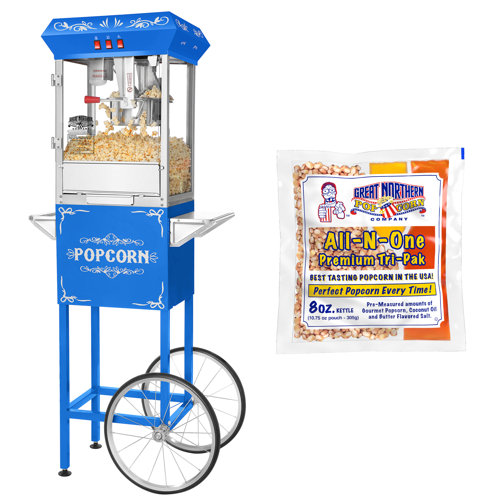 Great Northern Popcorn Popcorn Kernels, Popcorn Machine Stand / Cart